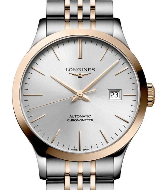 Longines Longines Record Collection L2.820.5.72.7 , наручные мужские часы фото под углом